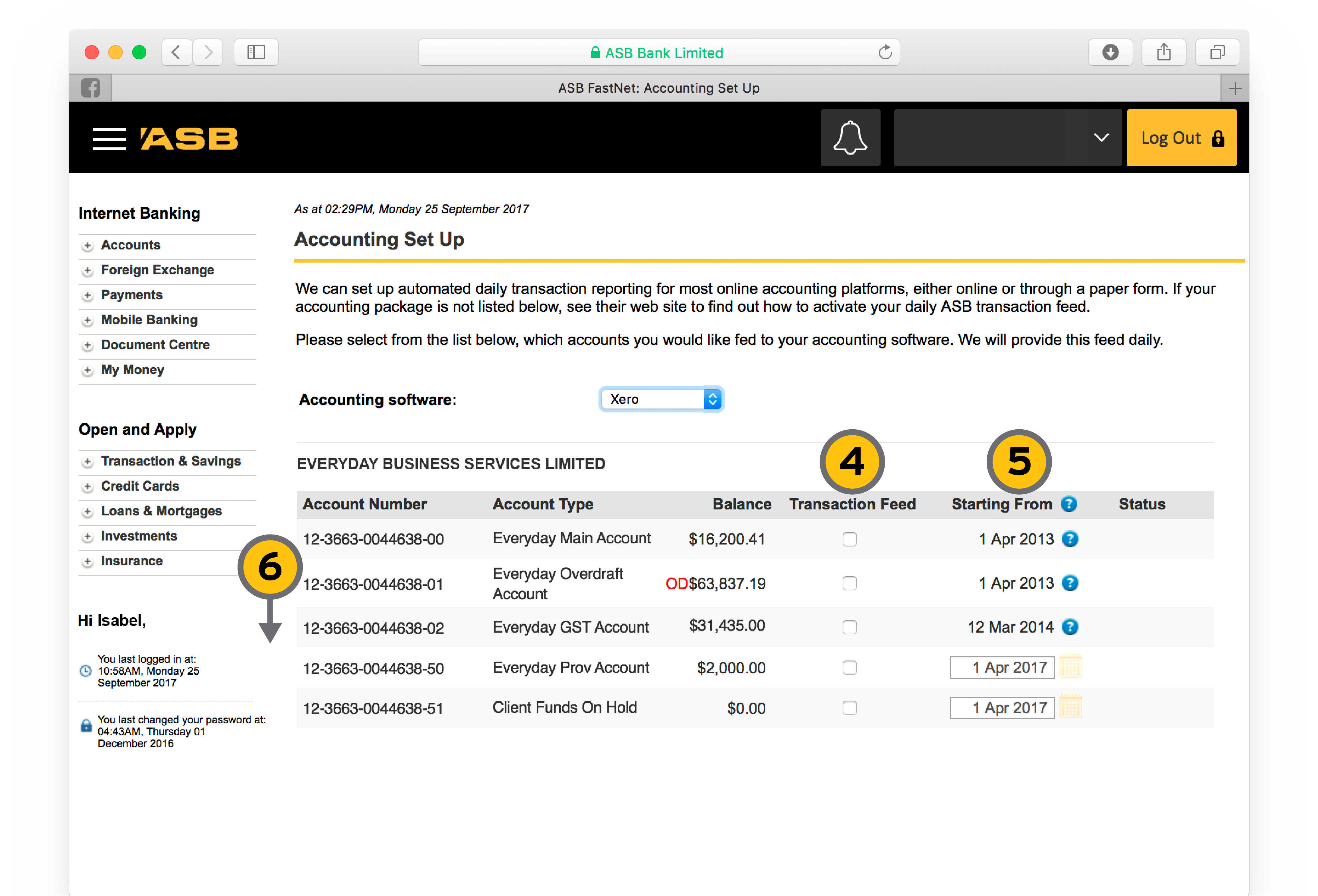 How do I set up daily account feeds to Xero from FastNet Classic? - ASB ...